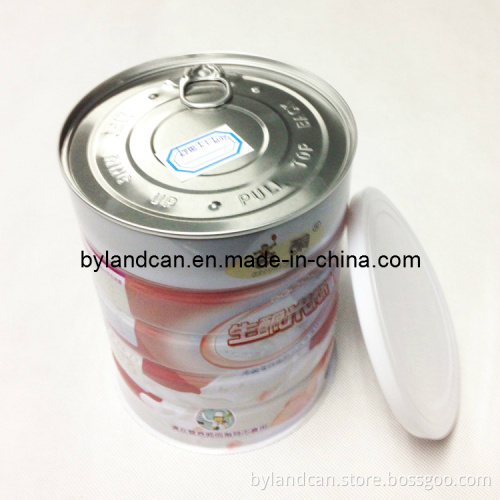 750g Milk Powder Tin Can with Easy Open End
